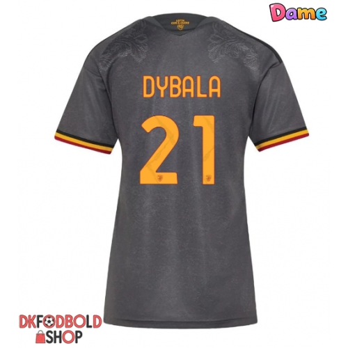 AS Roma Paulo Dybala #21 Tredje trøje Dame 2026-27 Kort ærmer
